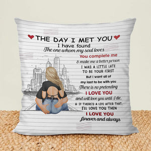 Gift For Couple - I Love You Forever And Always - Pillow