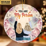 Load image into Gallery viewer, Gift For BFF - I&#39;ll Be There For You - Ceramic Ornament
