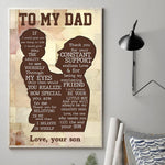 Load image into Gallery viewer, Son To Dad - If I Could Give You One Thing In Life Poster

