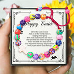 Load image into Gallery viewer, Colorful Clay Beads Easter Bracelet - Christian Cross Bracelet for Teens &amp; Women
