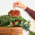 Load image into Gallery viewer, To My Grandson - Loved More Than You Know - Leather Ornament
