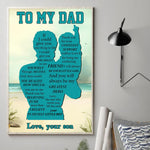 Load image into Gallery viewer, Son To Dad - Thank You For Your Constant Support Endless Love - Poster
