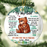 Load image into Gallery viewer, Gift For Grandson/Son - My Love For You - Ceramic Ornament
