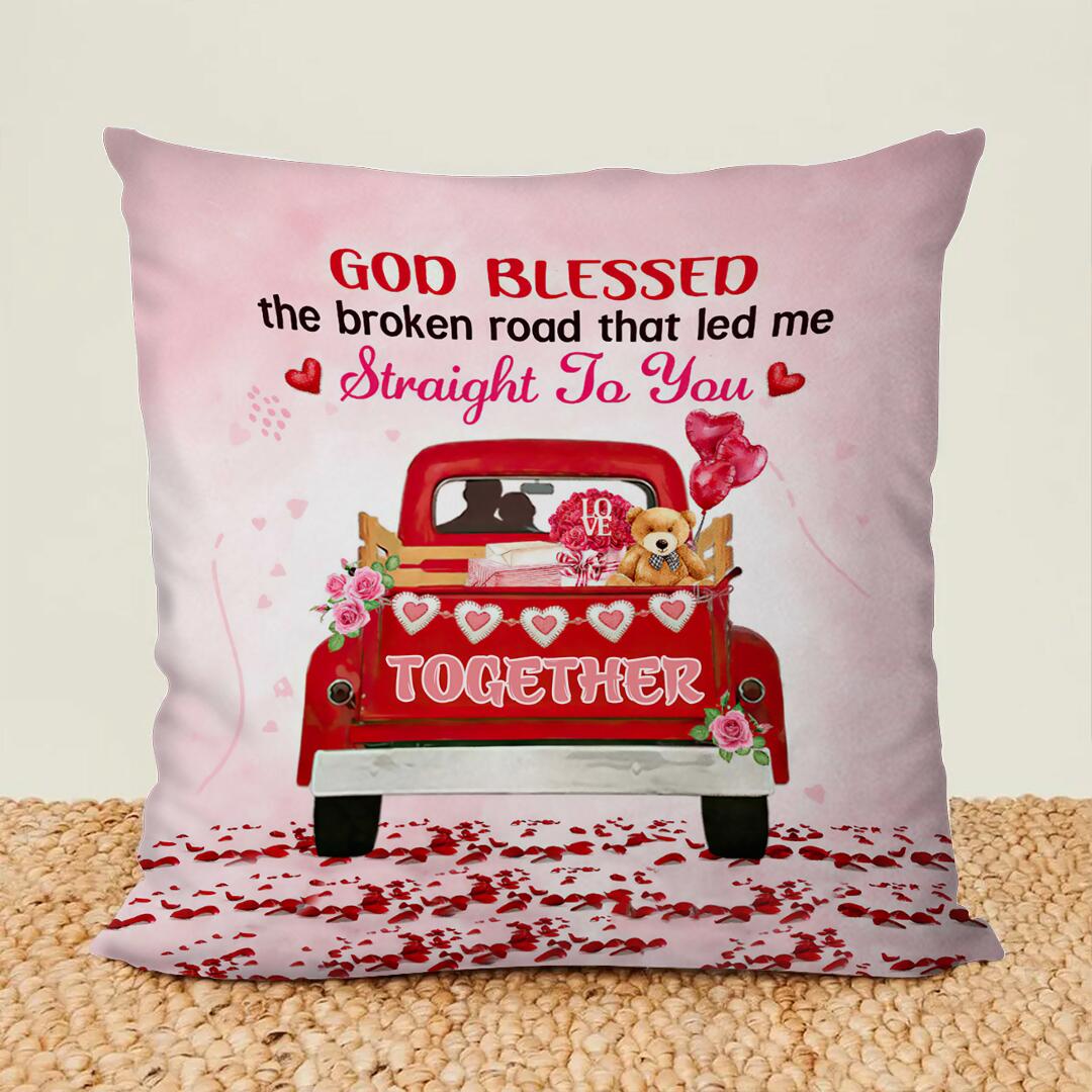 Gift For Couple - God Blessed - Pillow