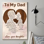 Load image into Gallery viewer, Daughter To Dad - If I Could Give You One Thing In Life - Poster
