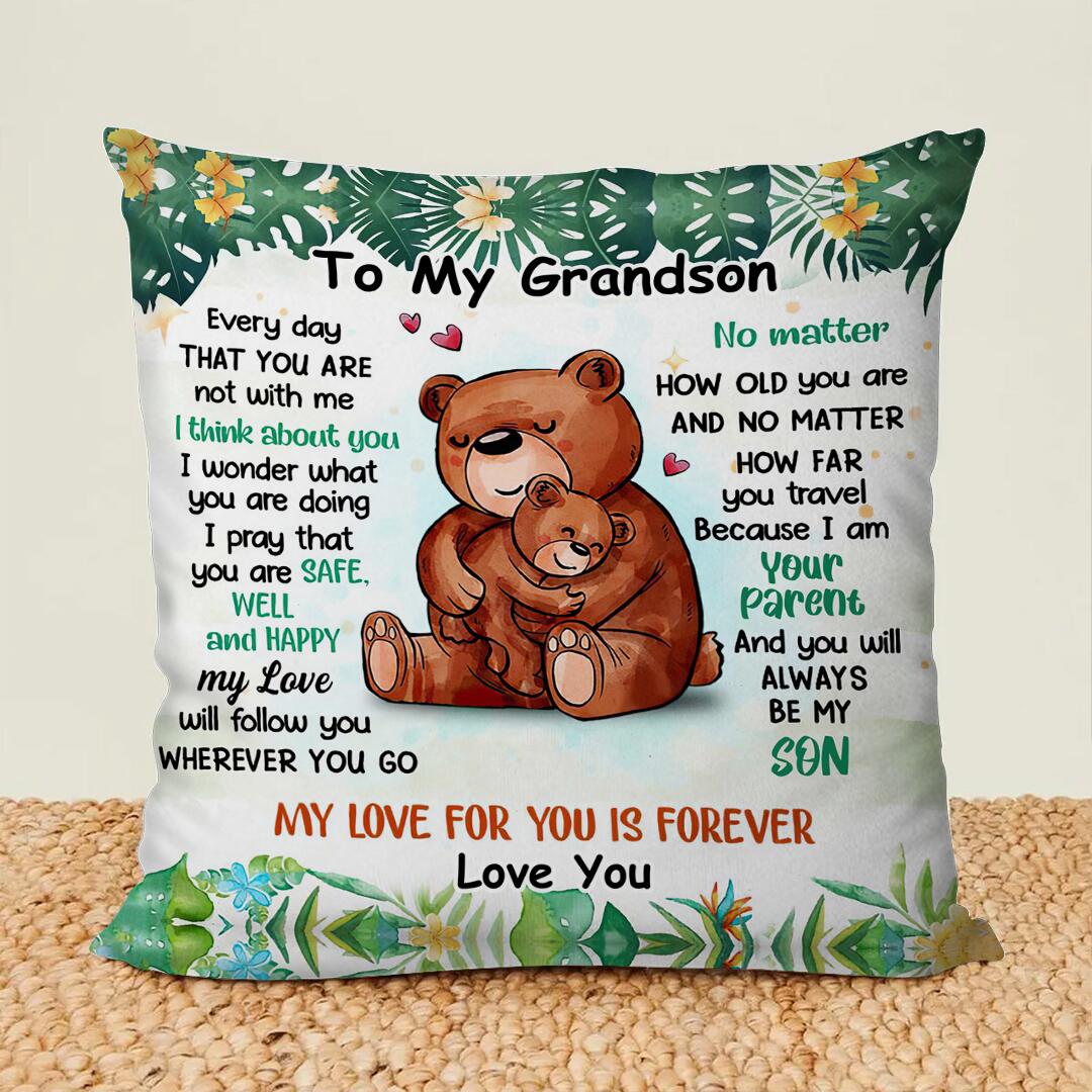 Gift For Grandson/Son - My Love For You - Pillowcase