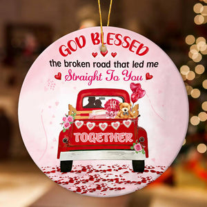 Gift For Couple - God Blessed - Ornament