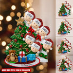 Load image into Gallery viewer, Personalized Handwritten Family Christmas Xmas Tree Decoration Ornament
