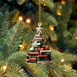 Load image into Gallery viewer, Christmas Book Tree Ornament - Perfect Gift For Book Lovers

