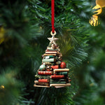 Load image into Gallery viewer, Christmas Book Tree Ornament - Perfect Gift For Book Lovers

