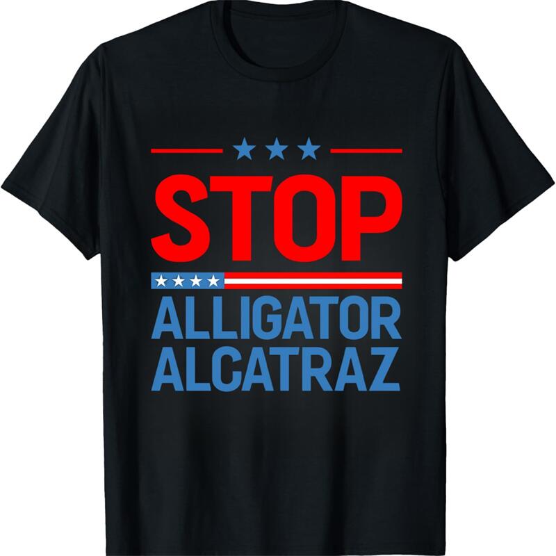 Stop Alligator Alcatraz Shirt - Everglades Wildlife Humor Shirt