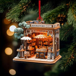 Load image into Gallery viewer, Christmas Bookstore Ornament - Perfect Gift For Book Lovers
