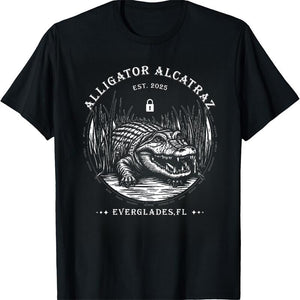 Alligator Alcatraz" - Florida Swamp Parody T-Shirt