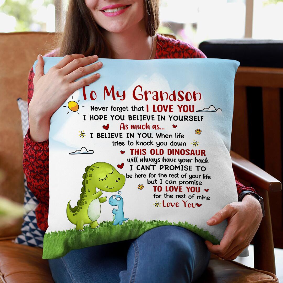 Gift For Grandson/Son - Believe in Yourself - Pillowcase