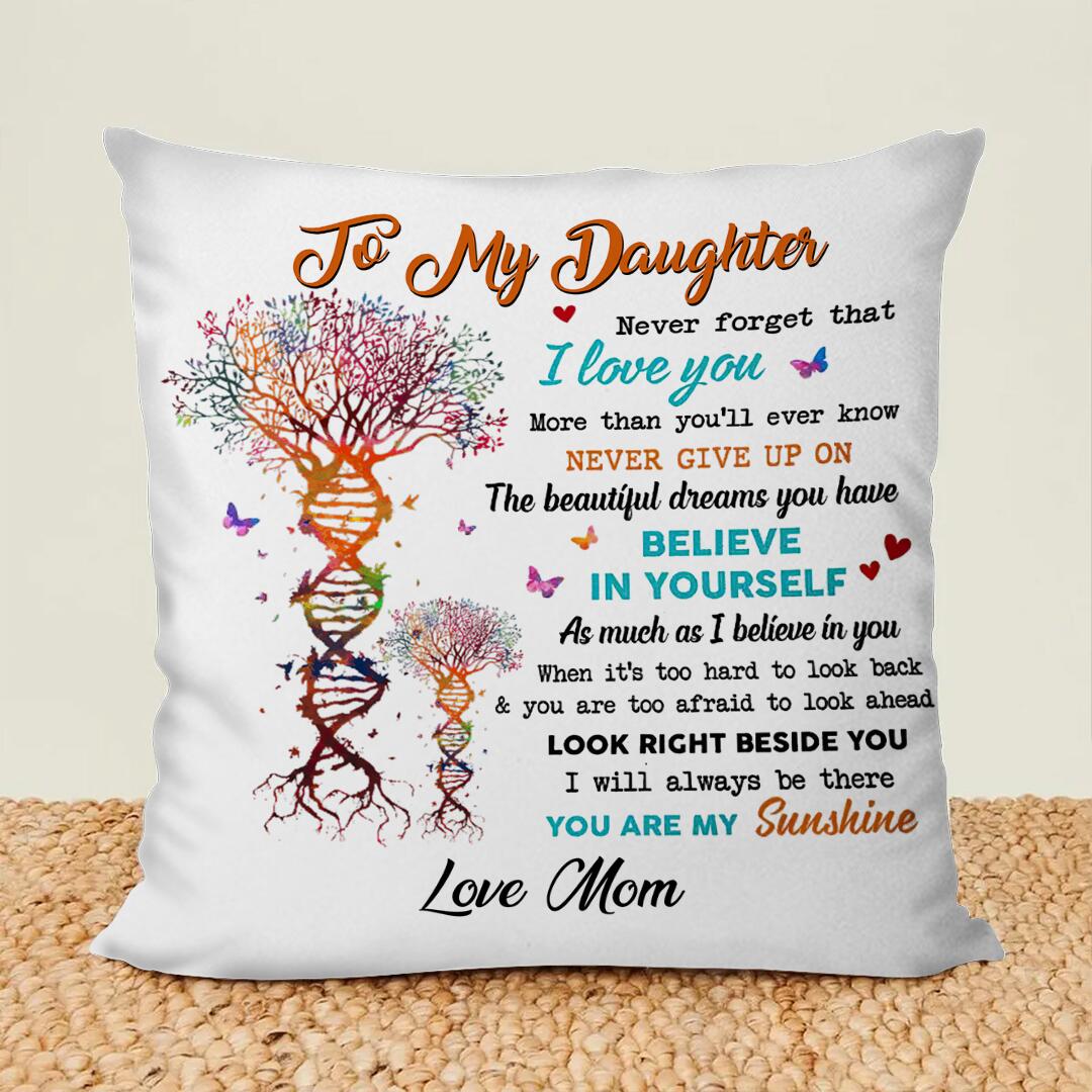 Gift For Granddaughter/Daughter - You Are My Sunshine - Pillowcase