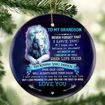 Load image into Gallery viewer, Gift For Grandson/Son - Believe in Yourself - Ceramic Ornament
