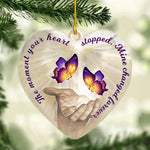 Load image into Gallery viewer, Memorial Ornament - The Moment Your Heart Stopped
