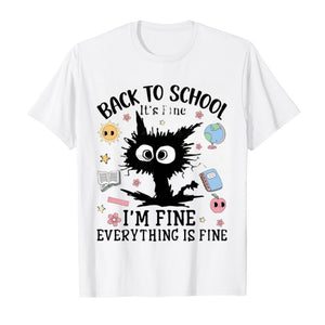 Funny Back to School Shirt - Student Life Humor Graphic Tee