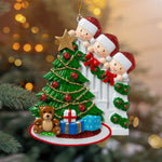 Load image into Gallery viewer, Personalized Handwritten Family Christmas Xmas Tree Decoration Ornament
