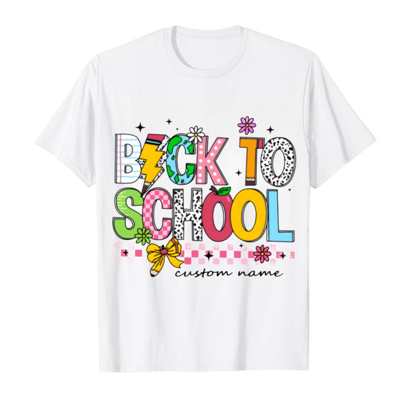 Back to School T-Shirt - First Day of School Graphic Tee