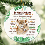 Load image into Gallery viewer, Gift For Grandson/Son - I Believe in You - Ceramic Ornament
