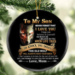 Load image into Gallery viewer, Gift For Grandson/Son - Believe in Yourself - Ceramic Ornament
