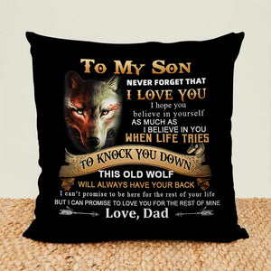 Gift For Grandson/Son - Believe in Yourself - Pillowcase
