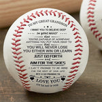 Load image into Gallery viewer, To My Great Grandson - You Will Never Lose - Baseball
