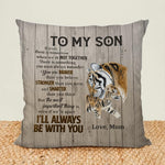 Load image into Gallery viewer, Gift For Grandson/Son - I&#39;ll Always Be With You - Pillowcase
