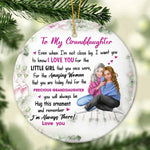 Load image into Gallery viewer, Gift For Granddaughter/Daughter - I&#39;m Always There - Ceramic Ornament
