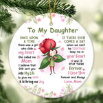 Load image into Gallery viewer, Gift For Granddaughter/Daughter - Love You Forever and Always - Ceramic Ornament
