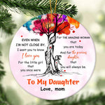 Load image into Gallery viewer, Gift For Granddaughter/Daughter - For The Amazing Woman - Ceramic Ornament

