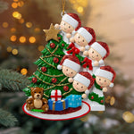Load image into Gallery viewer, Personalized Handwritten Family Christmas Xmas Tree Decoration Ornament
