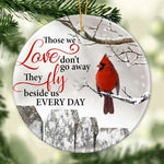 Load image into Gallery viewer, Memorial Ornament - Those We Love Don&#39;t Go Away
