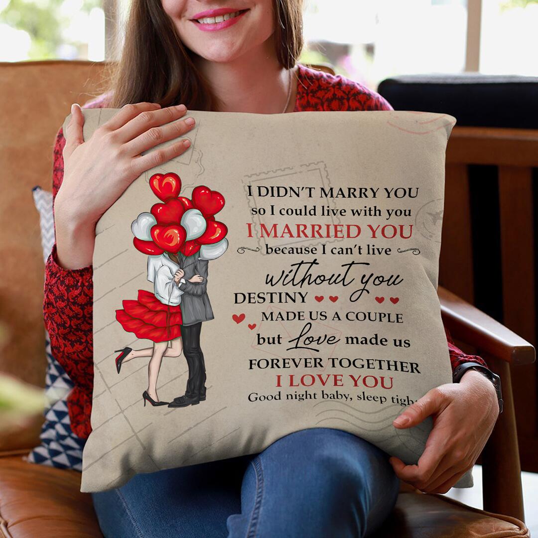 Gift For Couple - Love Made Us Forever Together - Pillow