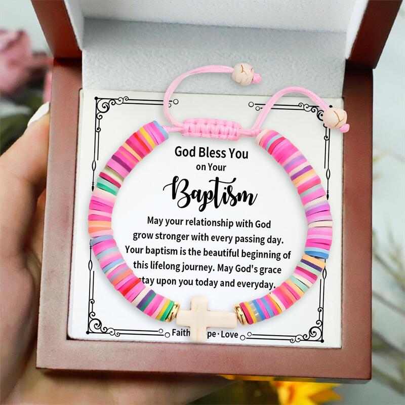 Faith Cross Bracelet for Girls - Symbol of Faith & Love