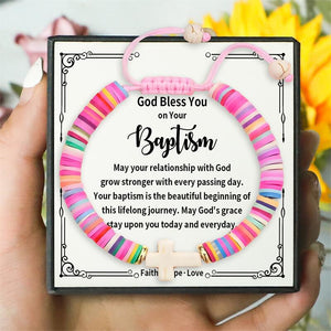 Faith Cross Bracelet for Girls - Symbol of Faith & Love