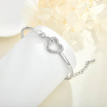 Load image into Gallery viewer, To My Daughter Forever Connected Bracelet - Infinite Love Jewelry Gift
