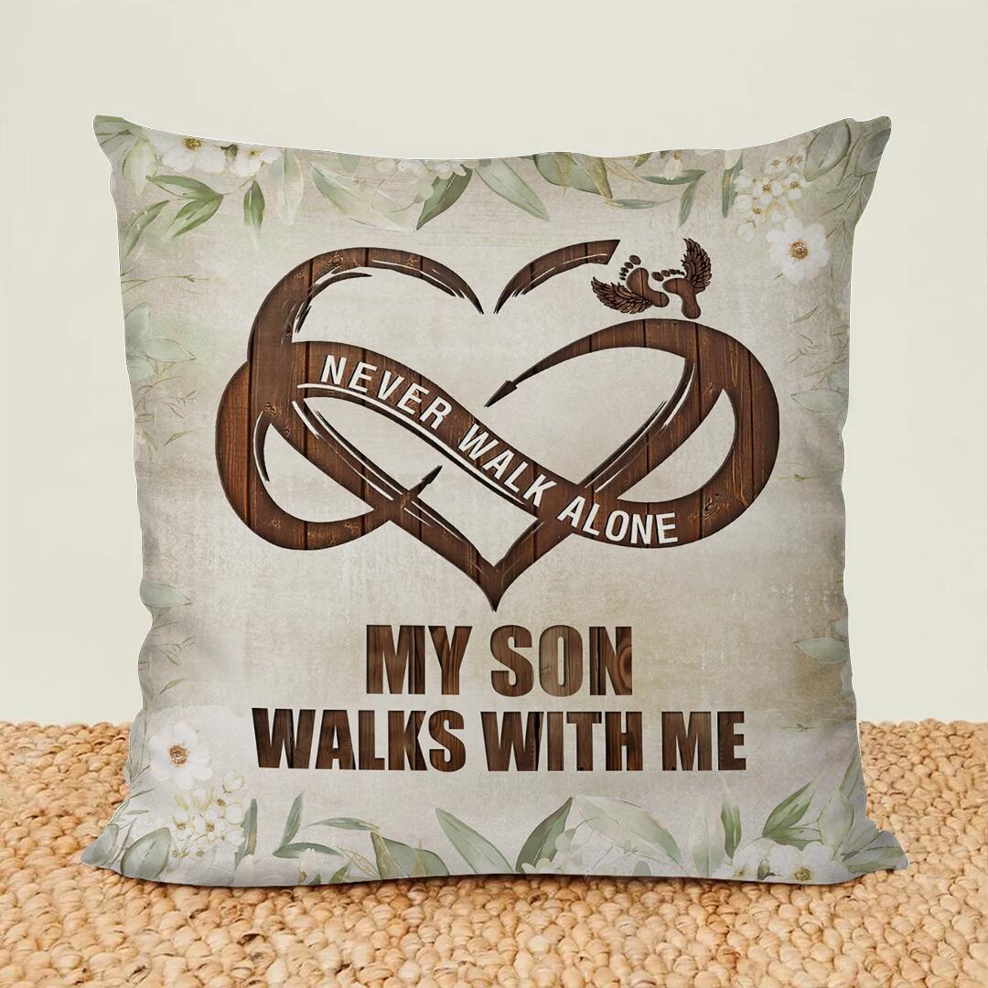 Gift For Family - Never Walk Alone - Pillow