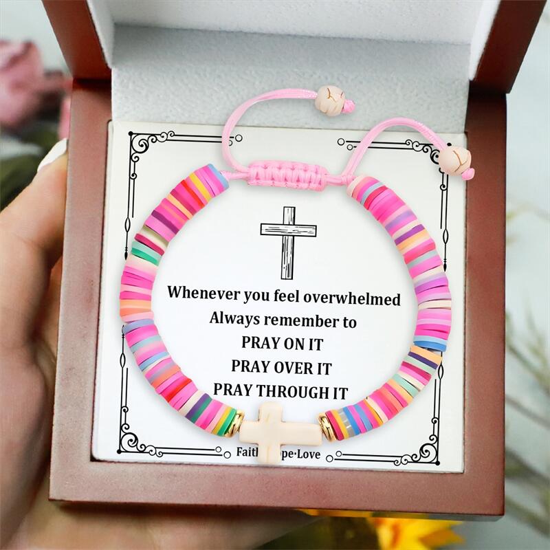 Faith Cross Bracelet for Girls - Symbol of Faith & Love