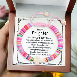 Faith Cross Bracelet for Girls - Symbol of Faith & Love
