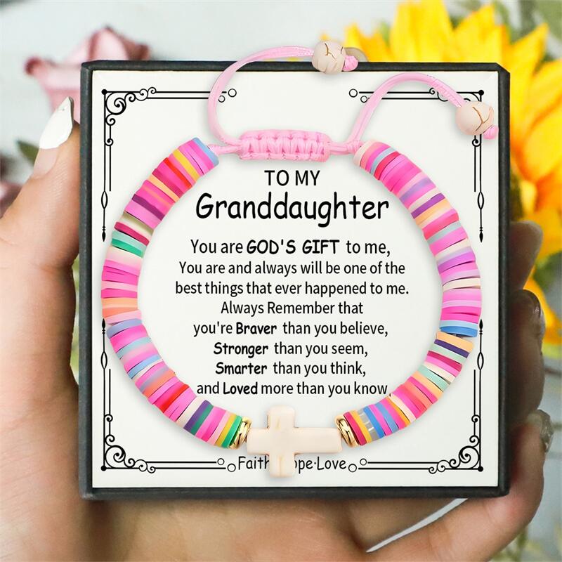 Faith Cross Bracelet for Girls - Symbol of Faith & Love
