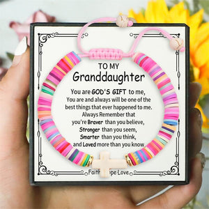 Faith Cross Bracelet for Girls - Symbol of Faith & Love