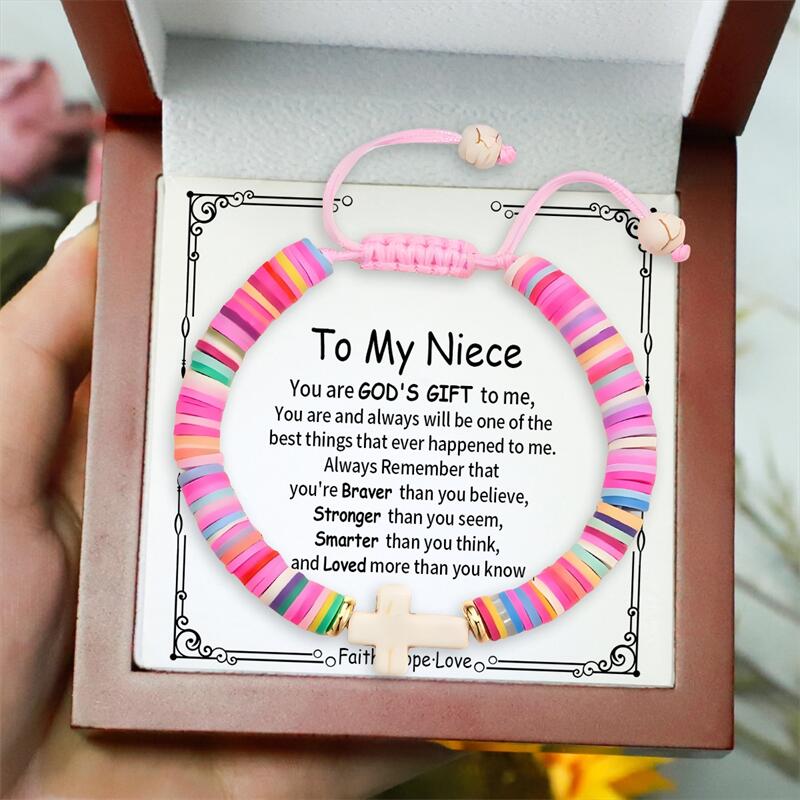 Faith Cross Bracelet for Girls - Symbol of Faith & Love