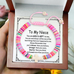 Faith Cross Bracelet for Girls - Symbol of Faith & Love