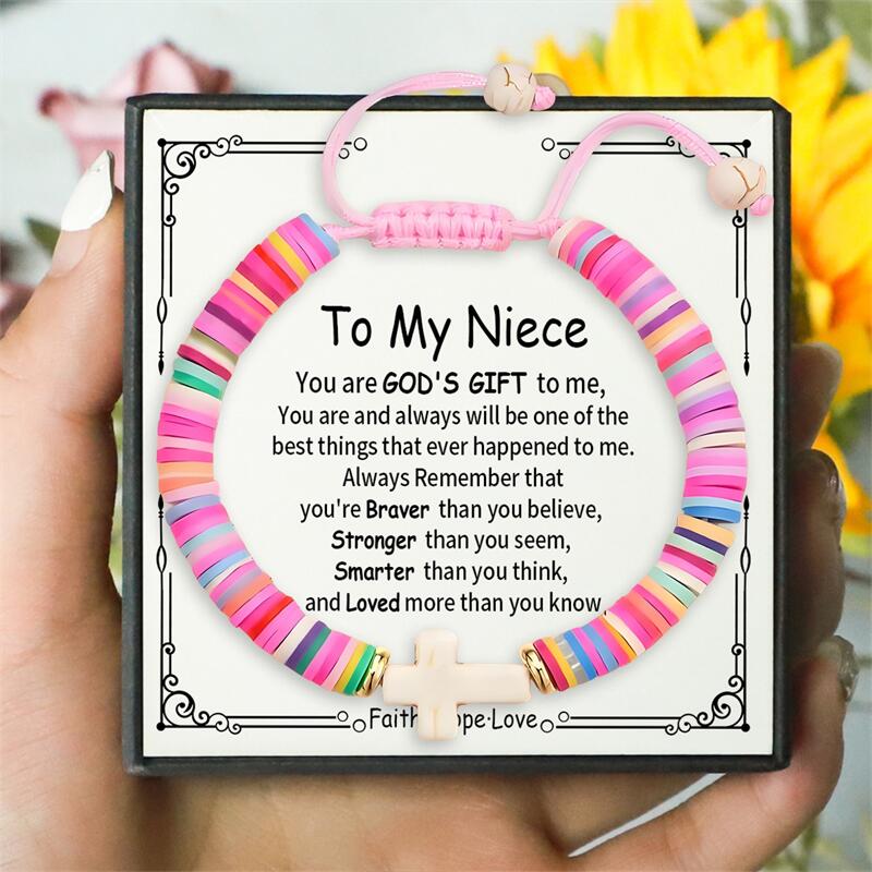 Faith Cross Bracelet for Girls - Symbol of Faith & Love