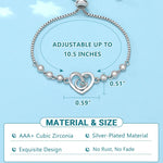 Load image into Gallery viewer, To My Granddaughter/Daughter/Niece - I Love You to the Moon and Back Bracelet
