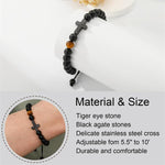 Load image into Gallery viewer, Love More Than You Know - American Flag Cross Beads Bracelet

