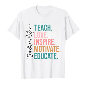 Teacher Life T-Shirt - Perfect Gift for Educators