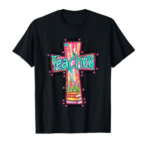 Christian Teacher T-Shirt - Inspirational Faith-Based Educator Apparel